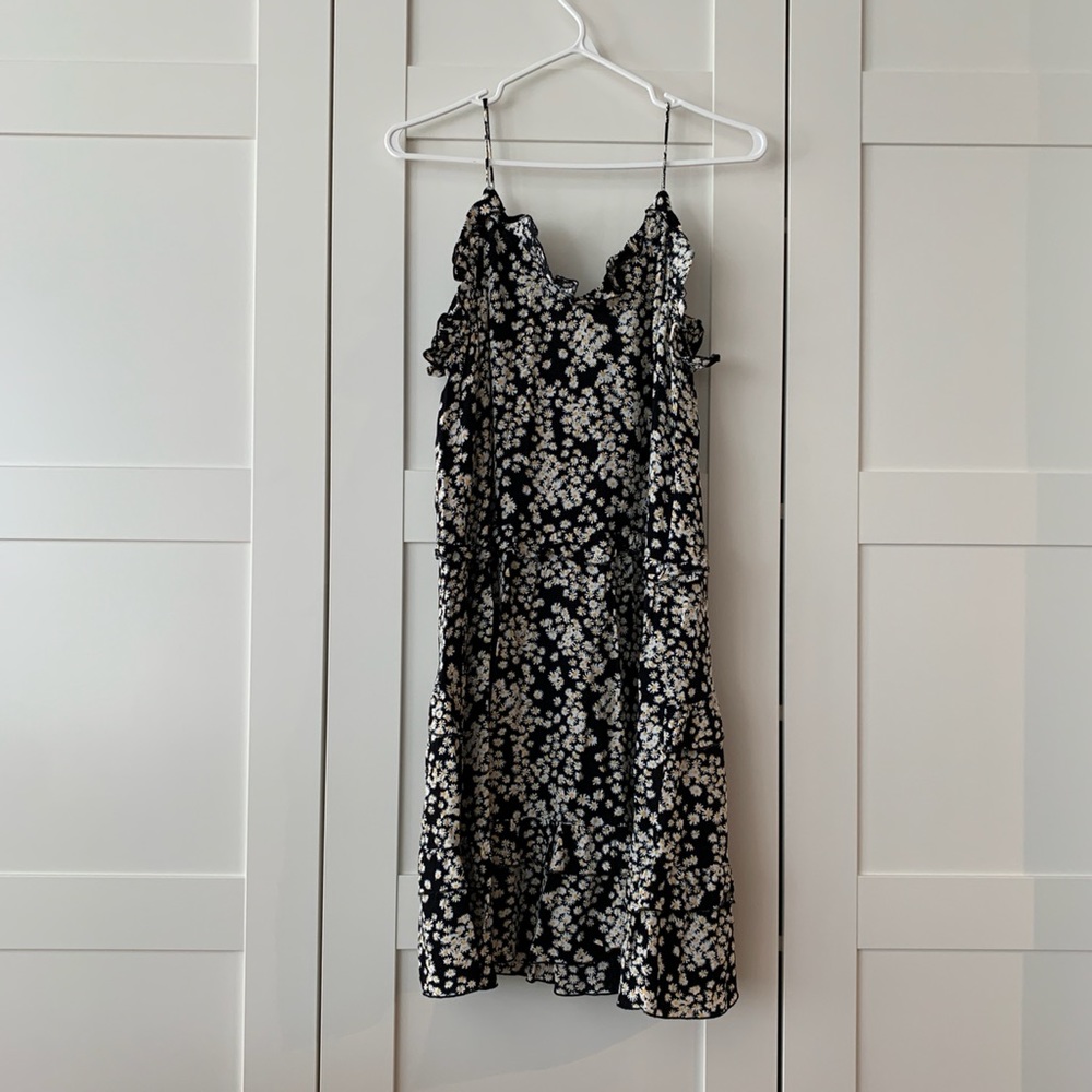 Zara Daisy Print Mini Dress